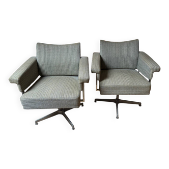 Lot de deux Fauteuils de bureau RG