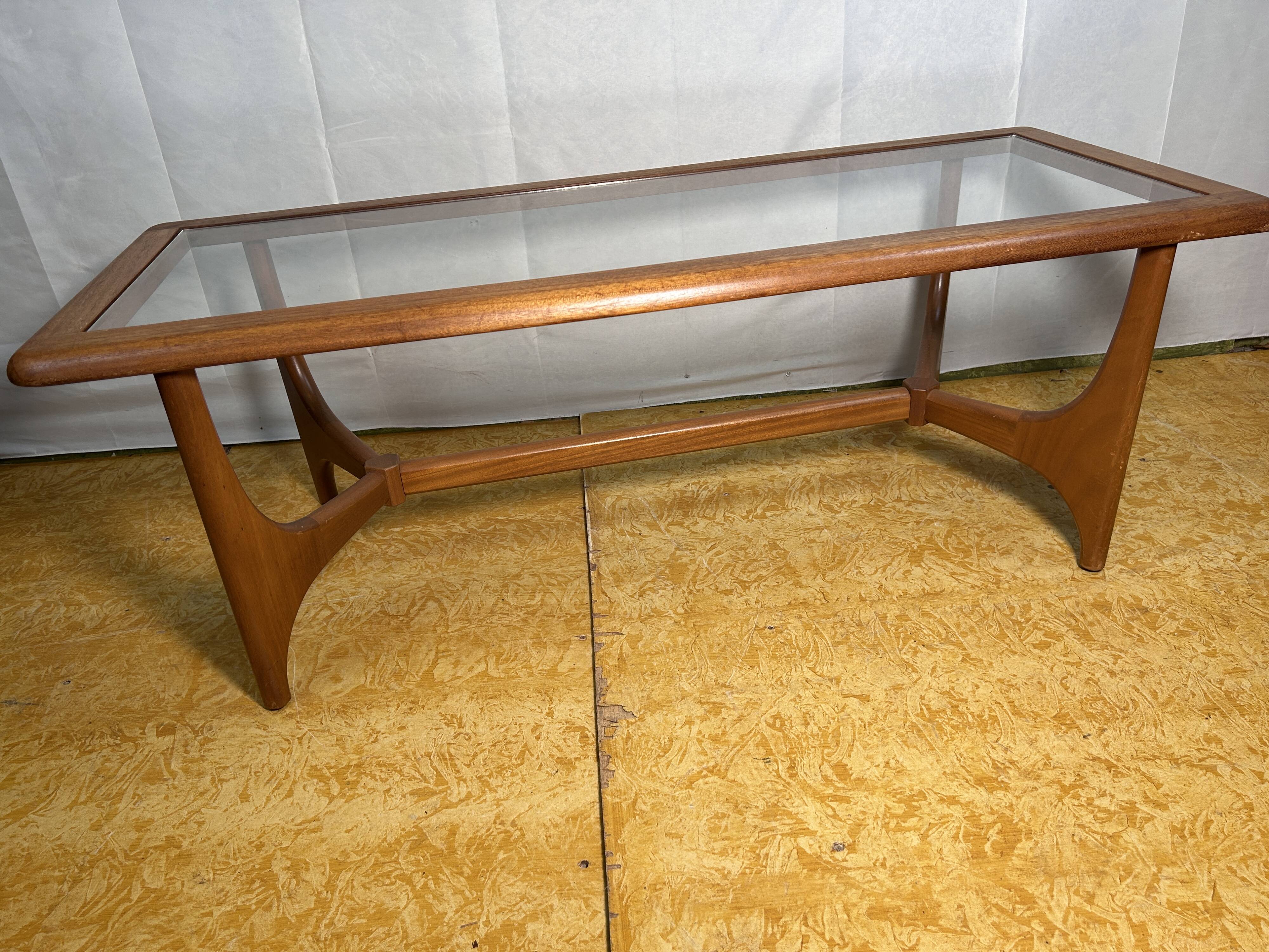 Mid century retro vintage teak coffee table by GPlan 1960