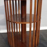 English library Mahogany turntable