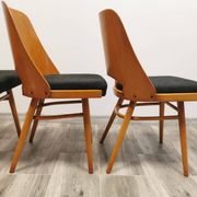 Chaises de Salle à Manger par Radomir Hoffman pour Ton, 1950s, Set de 4