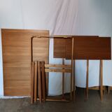 Scandinavian teak extension table from the 60s