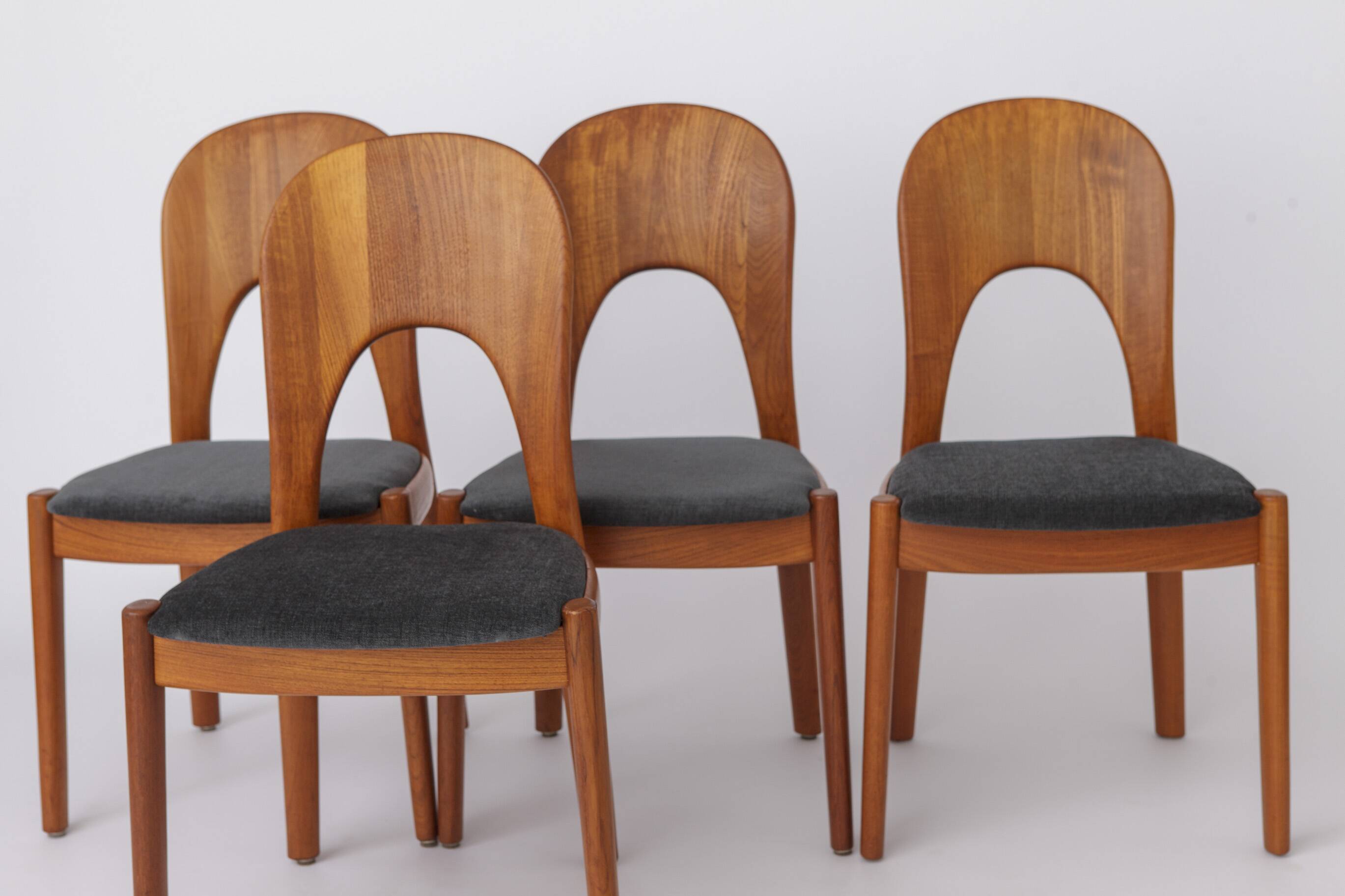 4 of 10 Dining Chairs by Danish Designer Niels Koefoed (1970s)