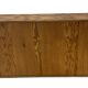 Vintage 1970s pinewood wall cabinet shelf wall unit