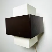 Geometric Wall Lamp By J.J.M. Hoogervorst For Anvia Nederland, The Netherlands, 1960S