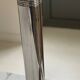 Silver metal candle holders