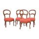 4 Louis Philippe style chairs