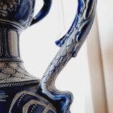 salt-glazed stoneware jug in German style, made by the prestigious house