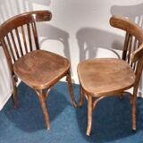 Pair of bistro chairs