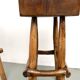 Pair of brutalist bar stools, France, 1950s