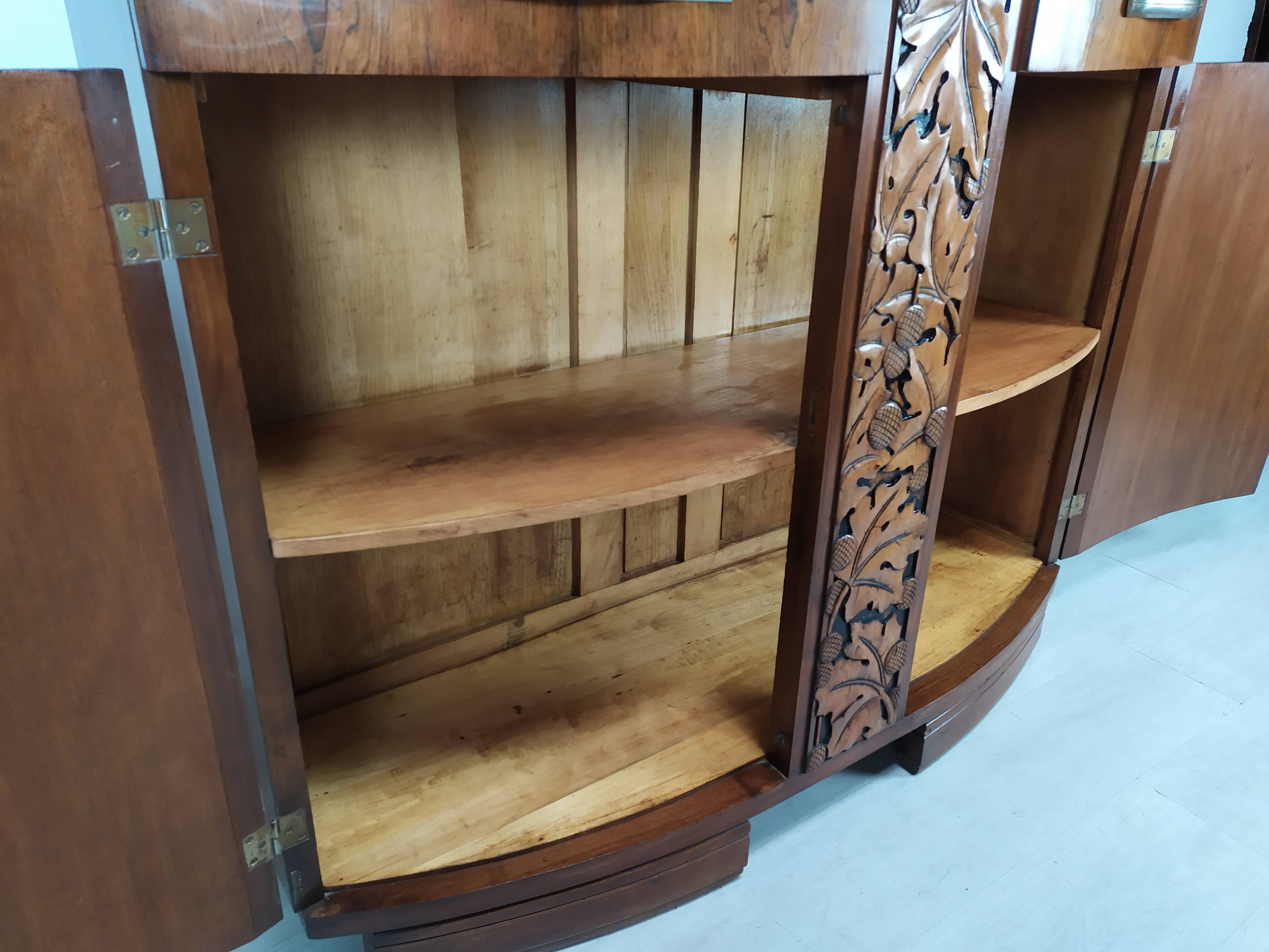 Art deco rosewood sideboard