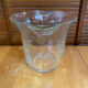 Champagne bucket chiller crescendo glass mould decor grape wine