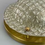 Plafonnier verre espace design lampe Fischer Leuchten