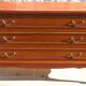 Large vintage-style chest of drawers with three drawers made from wood.