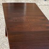 Scandinavian extendable teak table
