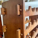 Wooden bottle holder 24 compartments