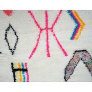 Colorful Berber carpet 203x154cm