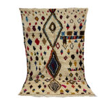Handmade Moroccan Berber carpet 251 x 155 CM