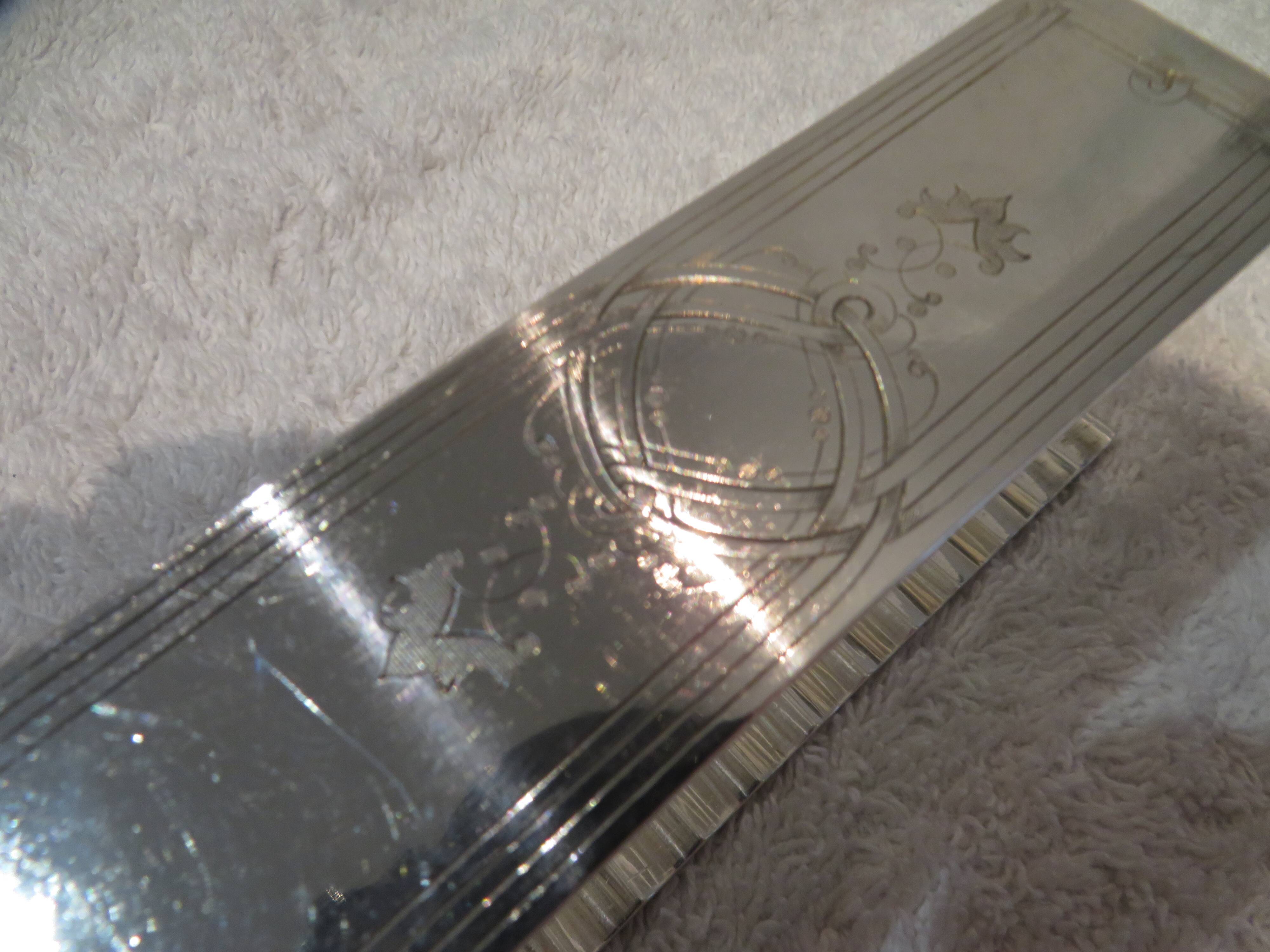 Silver-plated asparagus tongs, goldsmith Trouret Louis XV style, 25.7cm