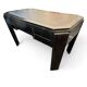 Bureau Art Déco en Chêne Teinté. 133/74 cm.