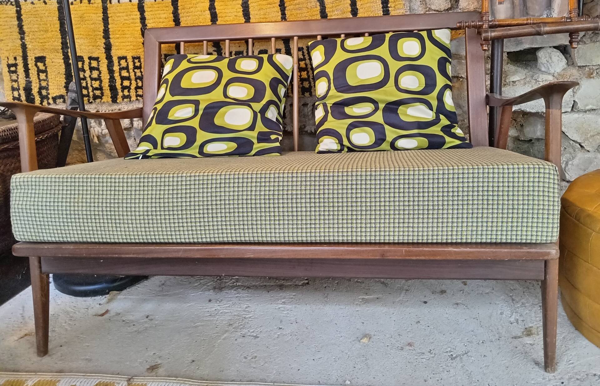 Scandinavian banquette style