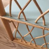 Rattan shelf