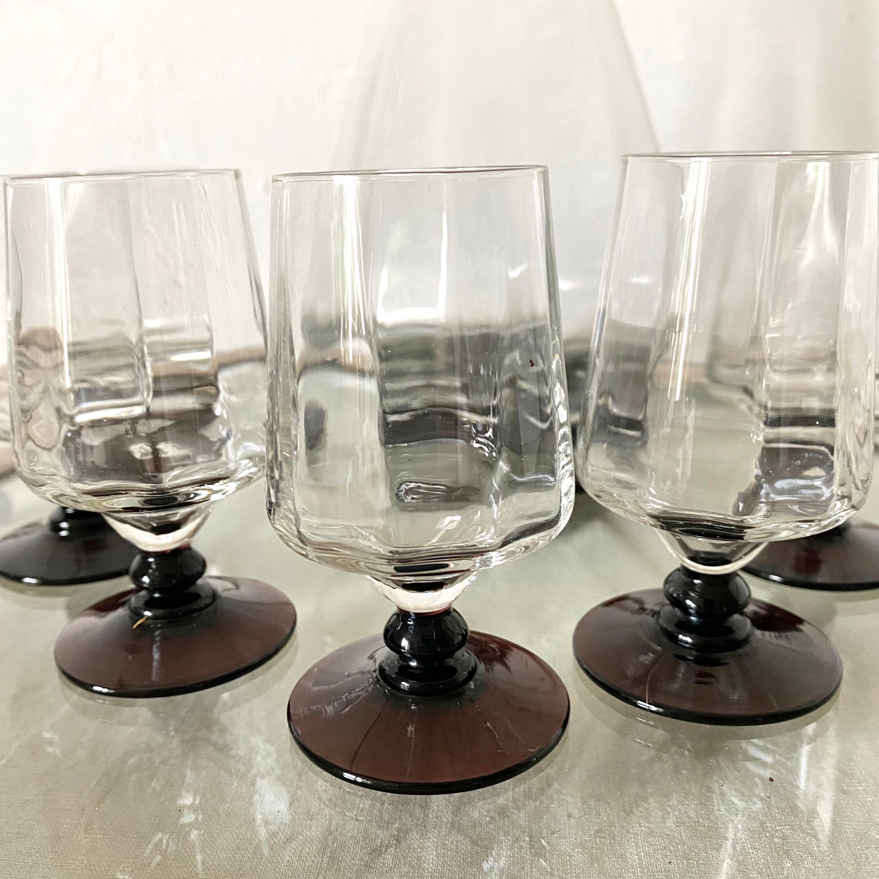 Carafe Vallerysthal and its 6 glasses