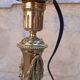 19th Century Bronze Candlestick Lamp Base In Louis XVI Style