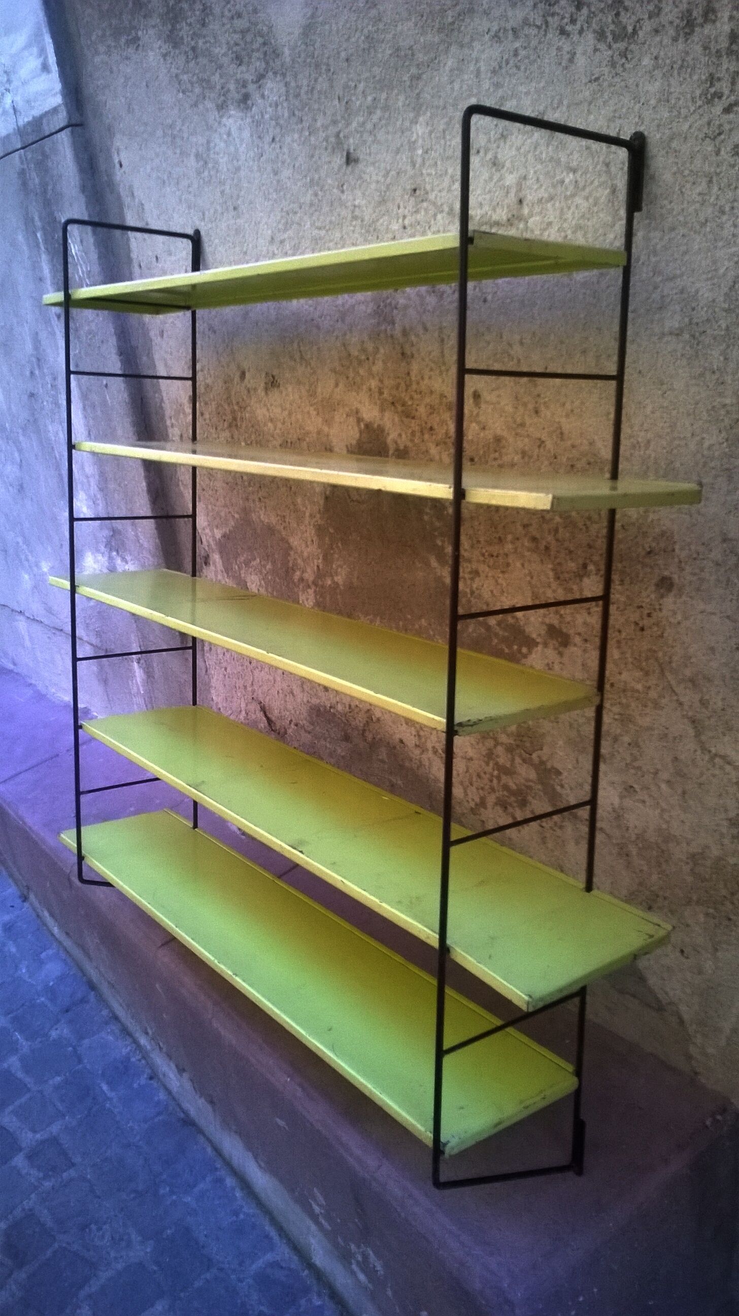 Vintage wall shelf