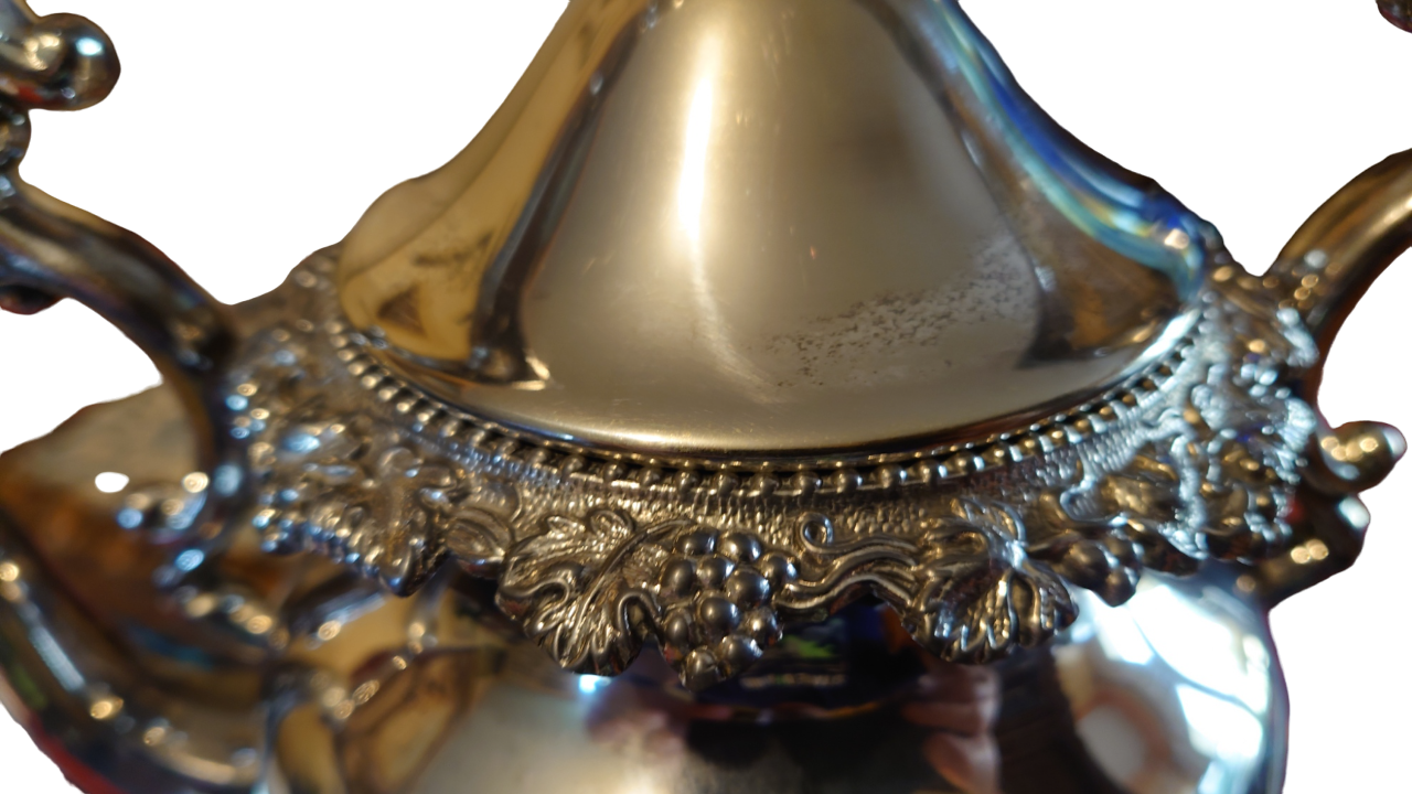 Samovar metal agent silver on copper late XlX early XX