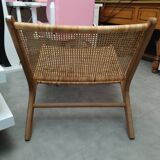 Rattan lounge chair