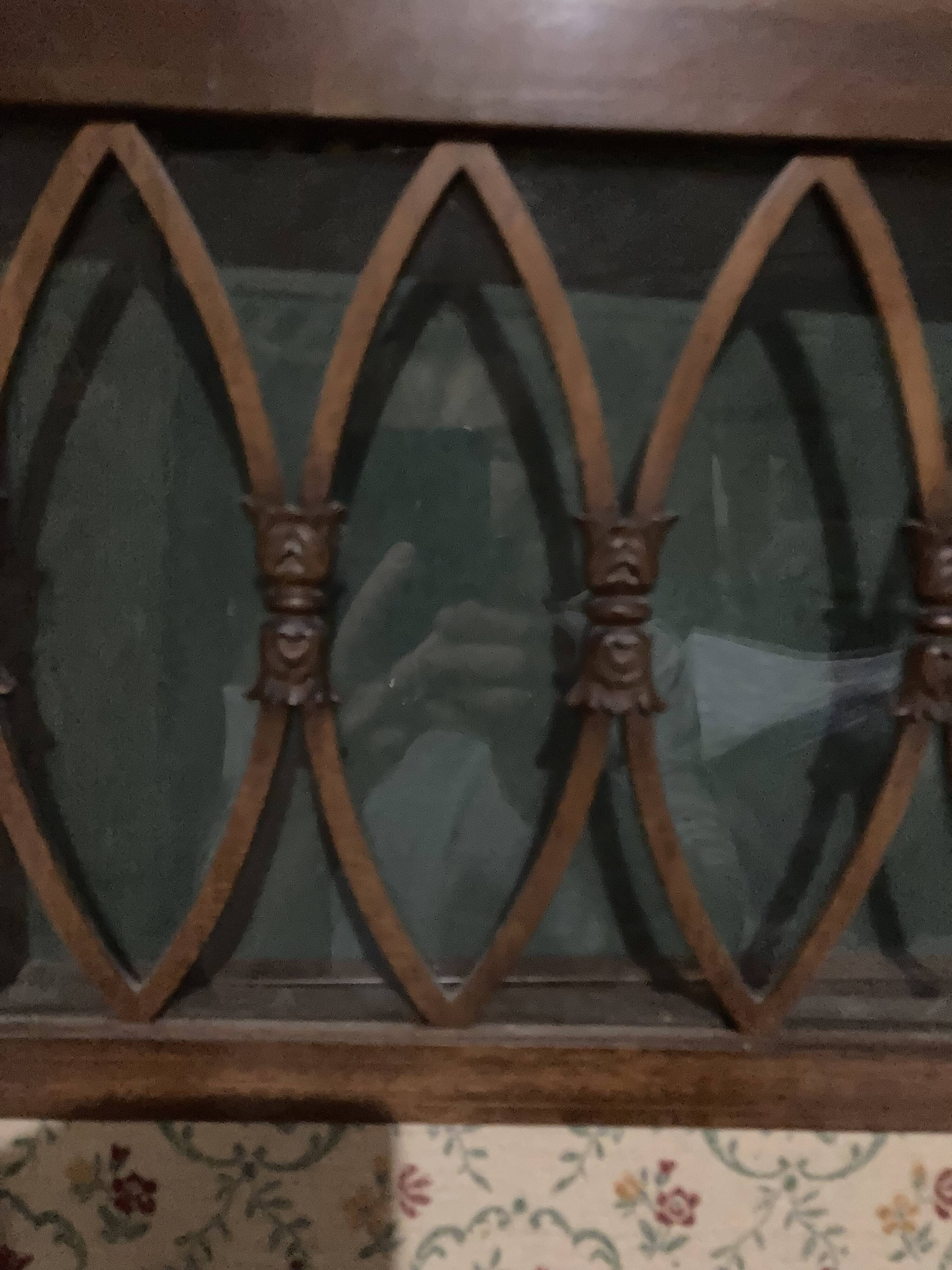 Antique screen from the 19th century.