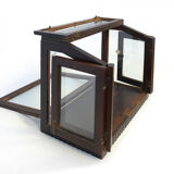 Small wooden showcase