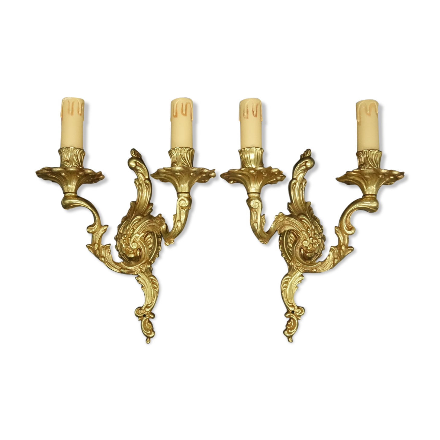 Paire d'appliques style Louis XV