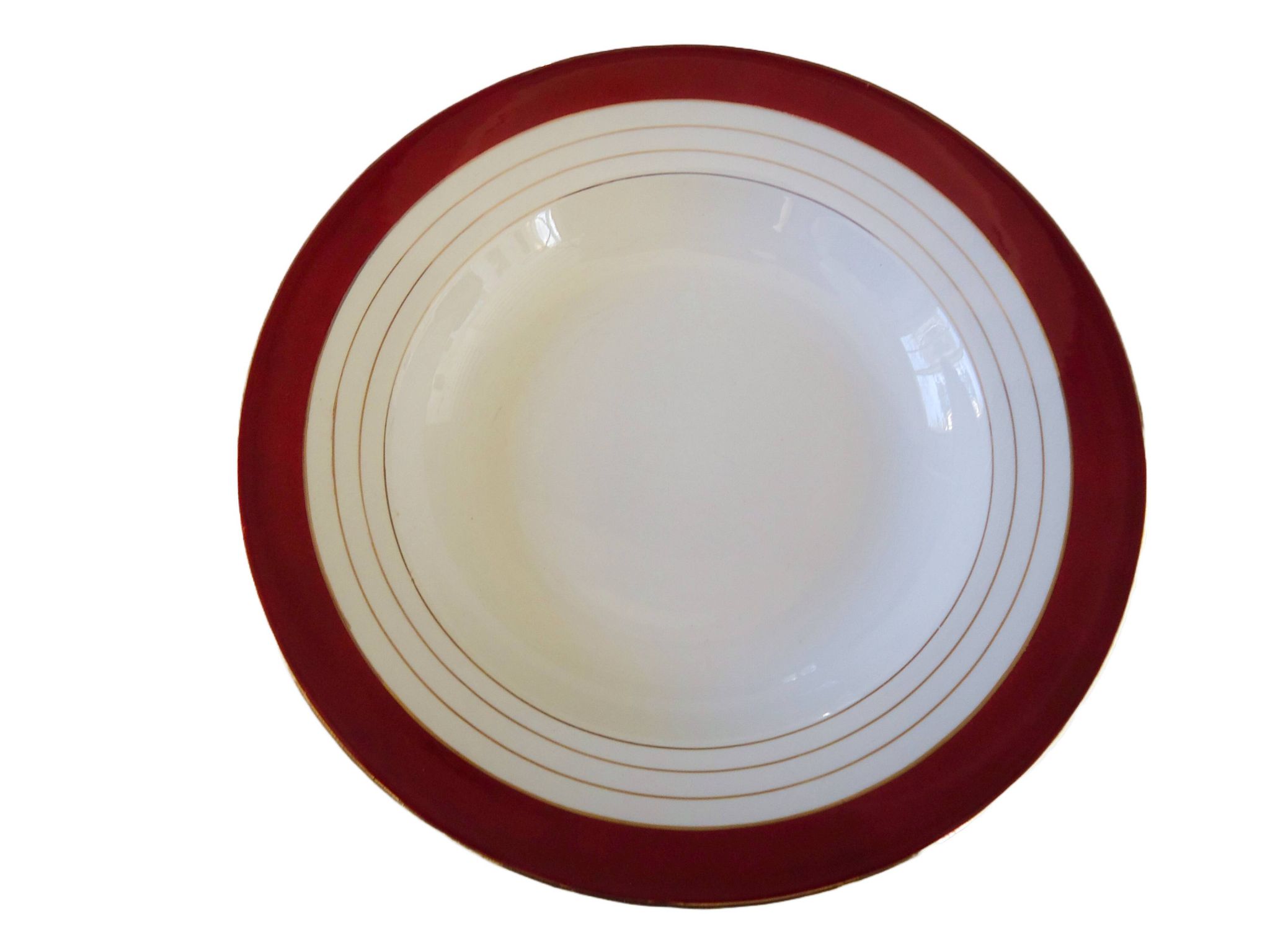 Assiettes creuses porcelaine opaque digoin sarreguemines modèle pasteur