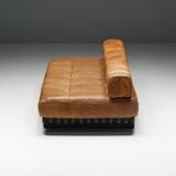 Daybed DS80 by De Sede in Cognac Leather, Switzerland, 1970s