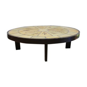 Roger Capron herbarium coffee table