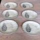 Lot of 6 dessert plates