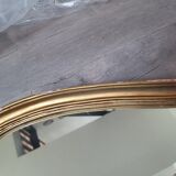Baroque mirror rocaille Louis XV golden vintage