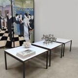 Vintage coffee tables side tables 1960 Spectrum style