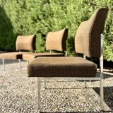 Set of 3 1960s armchairs