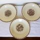 3 assiettes creuses de Sarreguemines modèle Argonne 210752