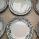 Set of dessert plates Moulins des Loups and Hamage