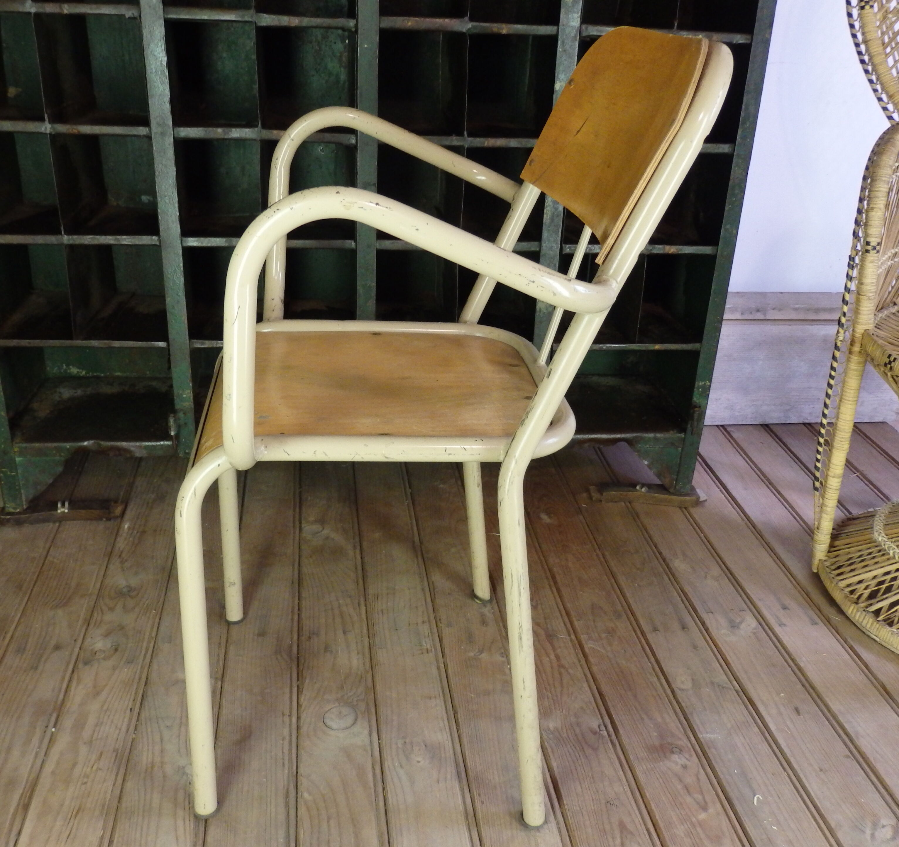 School chair / school chair with armrests 1960