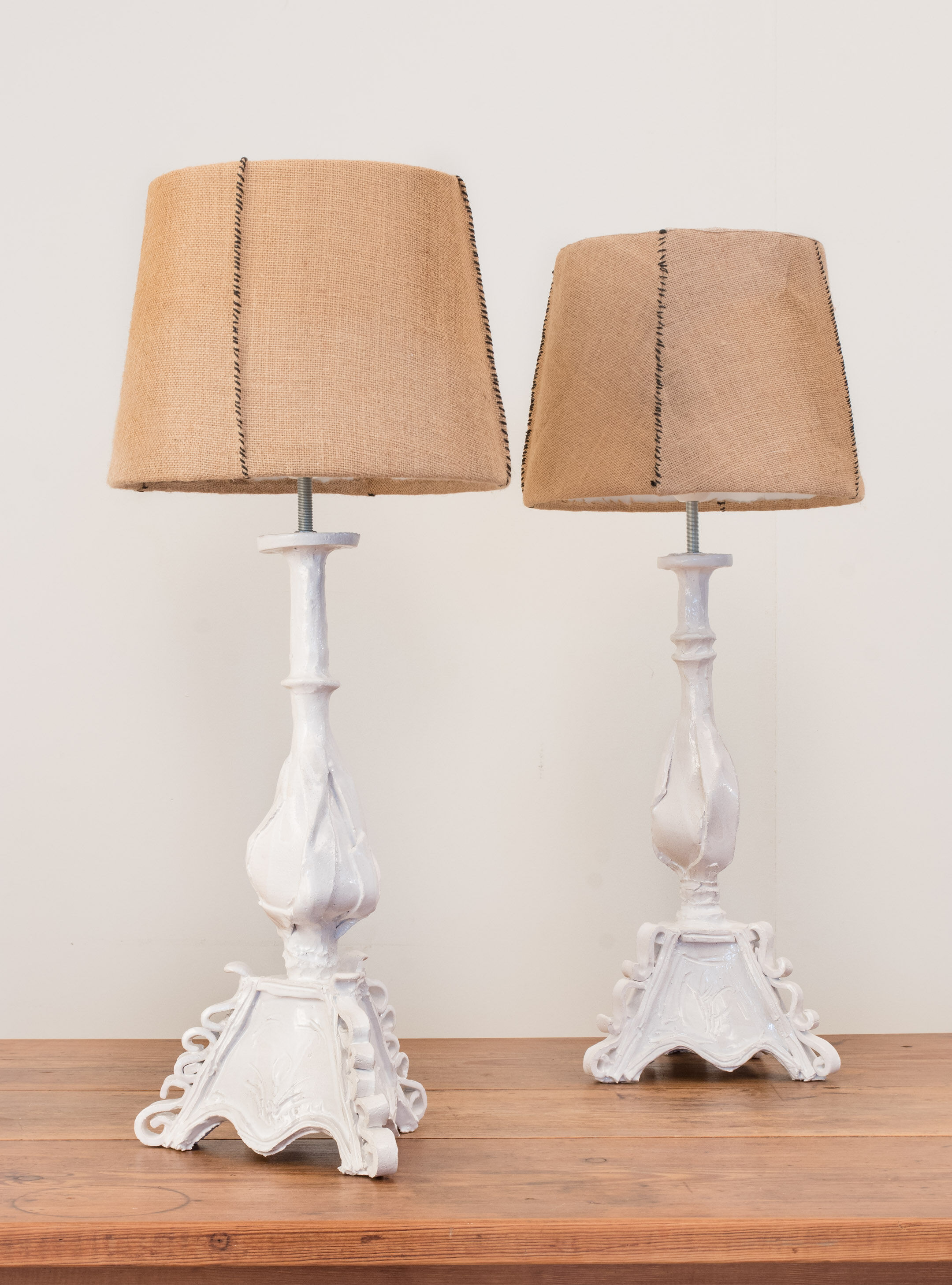 Pair of Baroque Abatjours by Joao Aguiar