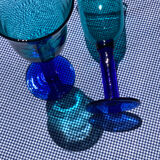 Two blown glasses