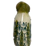 Polychrome ceramic fish vase Malta 20th century