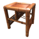 beau ancien tabouret bambou asiatique