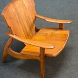 Teak Diz Arm Chair by Sergio Rodrigues