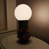 Vintage ceramic table lamp 1970