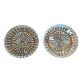 Plats vide poche en verres vintage 1960